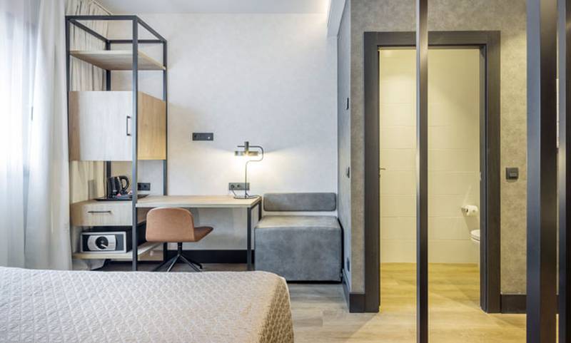 Habitación individual corporate Hotel ILUNION San Mamés Bilbao